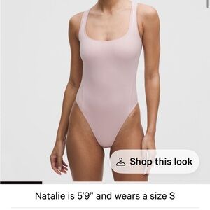 Lululemon Pink bodysuit